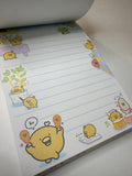 San-x Chickip Dancers Large Memo Pad