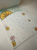 San-x Chickip Dancers Large Memo Pad