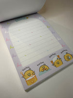 San-x Chickip Dancers Large Memo Pad
