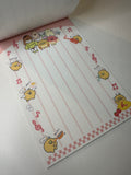 San-x Chickip Dancers Large Memo Pad