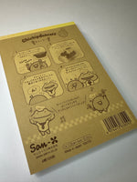 San-x Chickip Dancers Large Memo Pad