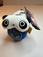 San-x 2008 Vintage Tarepanda Rare Plushie Keychain Charm