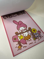 Sanrio 50th Anniversary Thin Large Memo Pad