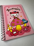 Sanrio 2006 Vintage Pandapple Rare Small Spiral Notebook