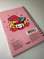 Sanrio 2006 Vintage Pandapple Rare Small Spiral Notebook