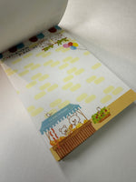 Crux Vintage Afternoon Pleasant Bear Rare Mini Memo Pad