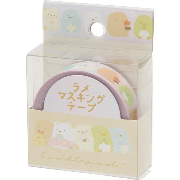 San-x Sumikko Gurashi Glitter Masking Tape