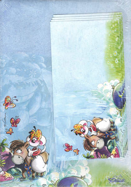 Vintage Diddl Rare A4 Letter Set