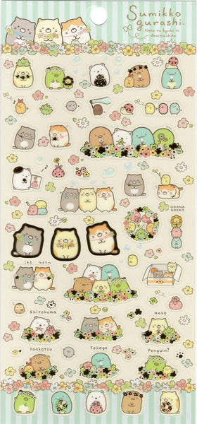 San-x 2019 Sumikko Gurashi Rare Sticker Sheet