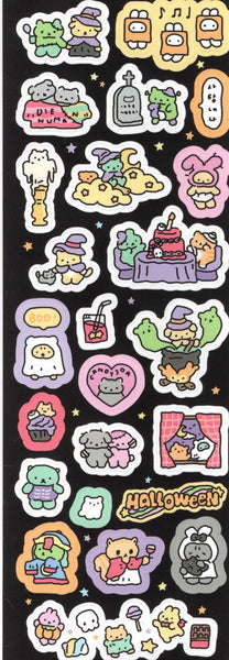 Halloween Animals Sticker Sheet