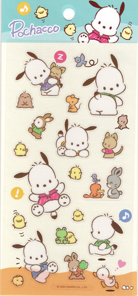 Sanrio 2024 Pochacco Deadstock Sticker Sheet