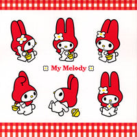 Sanrio 1997 Vintage My Melody Rare Square Fax Memo Pad