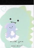 Kamio With You Animal Kyoryu Dinosaur Mini Memo Pad