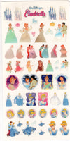 Disney Vintage Cinderella Rare Sticker Sheet