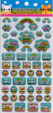 Vintage 2007 Happy Forever Friends Forever Rare PVC Sticker Sheet