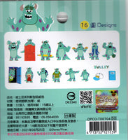 Disney 2021 Monsters University Deadstock Sticker Sack