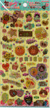 Q-Lia Vintage Dessert Friends Rare PVC Sticker Sheet