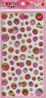 Q-Lia Vintage Strawberry Rare PVC Sticker Sheet