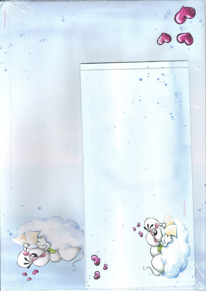 Vintage Diddl Rare A4 Letter Set