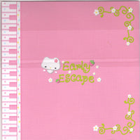 Strawberry Singer Sticker Sheet W/ CD Sleeve