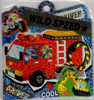 Q-Lia Vintage Wild Speed Rare Sticker Sack