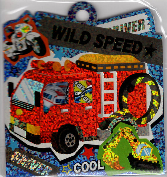 Q-Lia Vintage Wild Speed Rare Sticker Sack