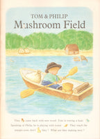 San-x 1987 Vintage Tom & Philip Mushroom Field Rare Large Notebook