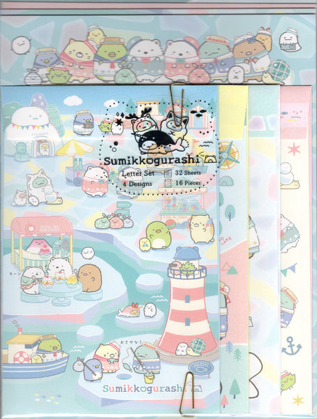 San-x Sumikko Gurashi Letter Set