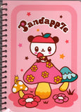 Sanrio 2006 Vintage Pandapple Rare Small Spiral Notebook