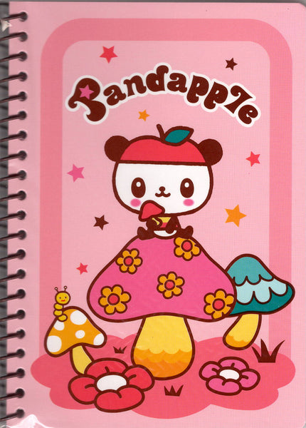 Sanrio 2006 Vintage Pandapple Rare Small Spiral Notebook