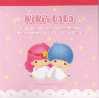 Sanrio 1998 Vintage Little Twin Stars Rare Square Memo Pad