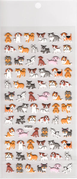 Dogs Puffy Sticker Sheet