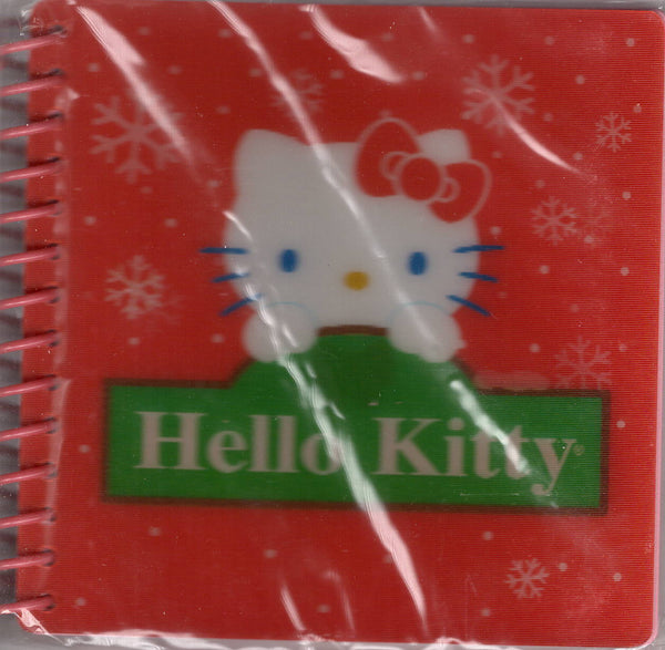 Sanrio 2008 Vintage Hello Kitty Rare Small Spiral Notebook