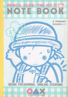 San-x 1984 Vintage Pencil Club Rare Large Notebook