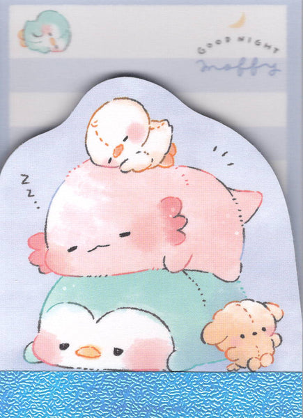 Kamio Goodnight Moffy Mini Memo Pad