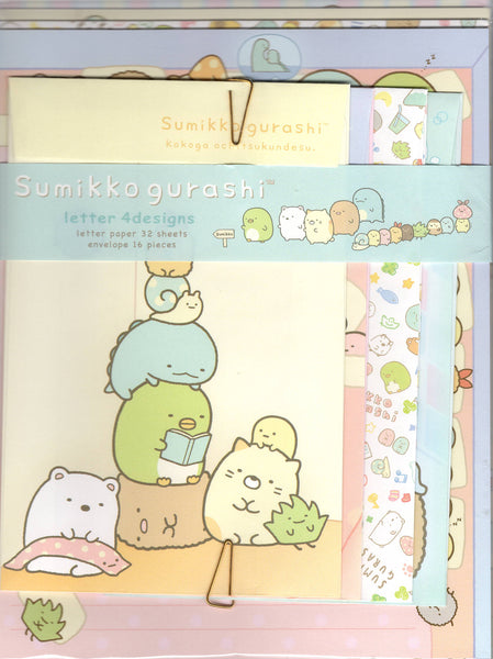 San-x 2017 Sumikko Gurashi HTF Letter Set