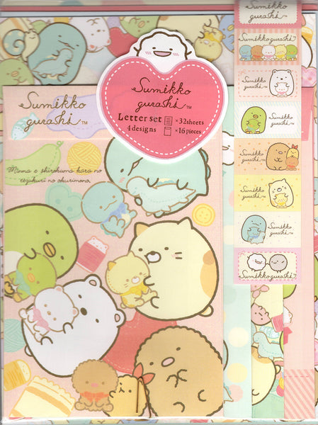 San-x 2018 Sumikko Gurashi HTF Letter Set