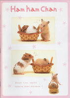 San-x 1999 Vintage Ham Ham Chan Rare Large Notebook