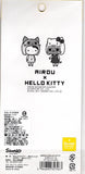 Sanrio 2011 Vintage Rirou x Hello Kitty Rare PVC Sticker Sheet