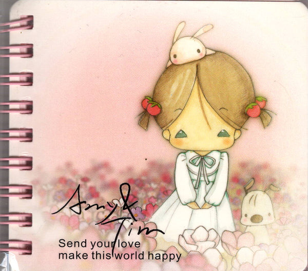 Ethos 1999 Vintage Amy & Tim Rare Small Spiral Notebook