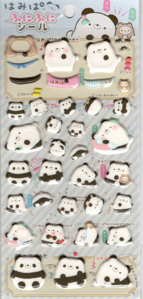 San-x 2019 Hamipa Puffy Sticker Sheet