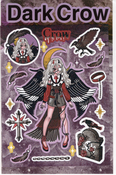 Dark Crow Sticker Sheet