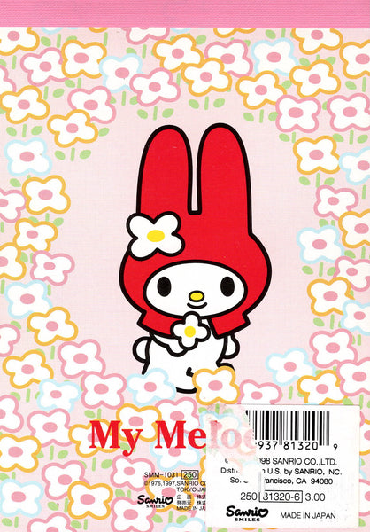 Sanrio 1998 Vintage My Melody Rare Large Memo Pad