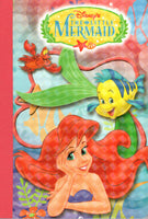 Disney Vintage The Little Mermaid Rare Large Memo Pad
