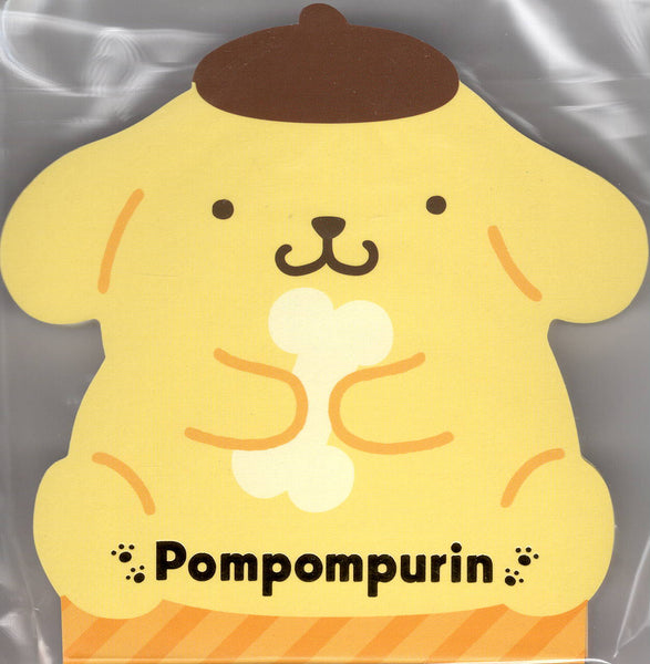 Sanrio 2024 Pompompurin Deadstock Die Cut Memo Pad