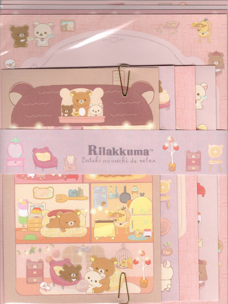 San-x Rilakkuma Letter Set