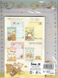 San-x Rilakkuma Letter Set