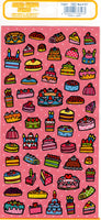 Mind Wave Vintage Cake Rare Sticker Sheet