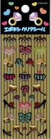 DoBest Vintage Jewels Rare PVC Sticker Sheet