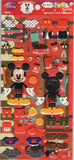 Sun Star Disney Vintage Mickey Mouse Rare Puffy Sticker Sheet